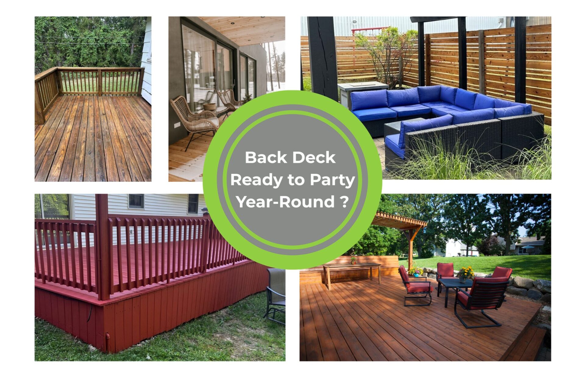Ohio back deck refinishing and maintenance